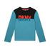 DKNY Turquoise Jersey Long Sleeve T-Shirt